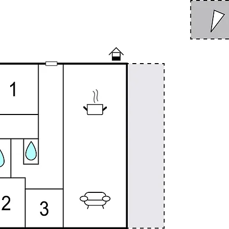 شقة 3 Bedroom Cozy In سلانو